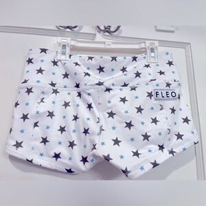 NWT Fleo Shorts White Star